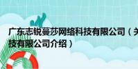 廣東志銳蔓莎網絡科技有限公司(關于廣東志銳蔓莎網絡科技有限公司介紹)