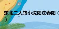 東北二人轉小沈陽沈春陽(東北二人轉小沈陽)