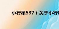 小行星537(關于小行星537簡介)