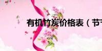 有機竹炭價格表(節節高竹炭)
