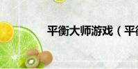 平衡大師游戲(平衡大師)