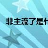 非主流了是什么意思（非主流是什么意思）