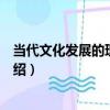 當代文化發展的理論審視（關于當代文化發展的理論審視介紹）