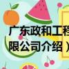 廣東政和工程有限公司（關于廣東政和工程有限公司介紹）