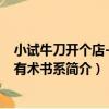 小試牛刀開個店-賺錢有術書系（關于小試牛刀開個店-賺錢有術書系簡介）