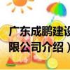 廣東成鵬建設有限公司（關于廣東成鵬建設有限公司介紹）