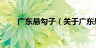 廣東懸勾子(關于廣東懸勾子介紹)