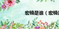 宏楠是誰(宏楠是誰)