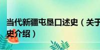當代新疆屯墾口述史(關于當代新疆屯墾口述史介紹)