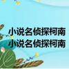 小說名偵探柯南：工藤新一的復活和黑衣組織的對決（關于小說名偵探柯南：工藤新一的復活和黑衣組織的對決簡介）