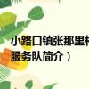 小路口鎮張那里村志愿服務隊（關于小路口鎮張那里村志愿服務隊簡介）