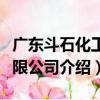 廣東斗石化工有限公司（關于廣東斗石化工有限公司介紹）
