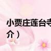 小賈莊蓮臺寺遺址（關于小賈莊蓮臺寺遺址簡介）