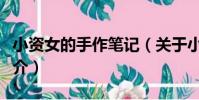 小資女的手作筆記(關于小資女的手作筆記簡介)