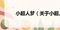 小超人夢(關于小超人夢簡介)
