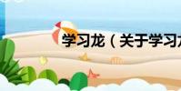 學習龍(關于學習龍介紹)