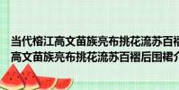 當代榕江高文苗族亮布挑花流蘇百褶后圍裙(關于當代榕江高文苗族亮布挑花流蘇百褶后圍裙介紹)