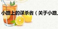 小路上的謀殺者(關于小路上的謀殺者簡介)