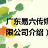 廣東易六傳媒有限公司（關于廣東易六傳媒有限公司介紹）