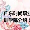 廣東時尚職業培訓學院（關于廣東時尚職業培訓學院介紹）