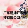 廣東易揚開泰網絡科技有限公司（關于廣東易揚開泰網絡科技有限公司介紹）