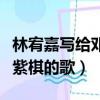 林宥嘉寫給鄧紫棋的歌有哪些（林宥嘉寫給鄧紫棋的歌）