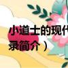 小道士的現代生活錄（關于小道士的現代生活錄簡介）