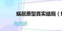 蝸居原型真實結局(蝸居感想)