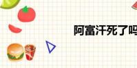 阿富汗死了嗎?