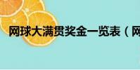 網球大滿貫獎金一覽表(網球大滿貫獎金)