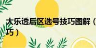大樂透后區選號技巧圖解(大樂透后區選號技巧)