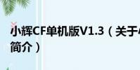 小輝CF單機版V1.3(關于小輝CF單機版V1.3簡介)