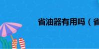 省油器有用嗎(省油器)