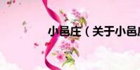 小邑莊(關于小邑莊簡介)