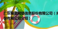 廣東易裝網絡信息股份有限公司(關于廣東易裝網絡信息股份有限公司介紹)