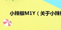 小辣椒M1Y(關于小辣椒M1Y簡介)