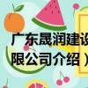 廣東晟潤建設有限公司（關于廣東晟潤建設有限公司介紹）