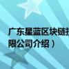廣東星藍區塊鏈技術有限公司（關于廣東星藍區塊鏈技術有限公司介紹）