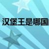 漢堡王是哪國的快餐品牌（漢堡王是哪國的）