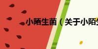 小陌生菌(關于小陌生菌簡介)
