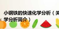 小鋼鐵的快速化學分析(關于小鋼鐵的快速化學分析簡介)