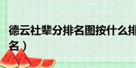 德云社輩分排名圖按什么排的(德云社輩分排名)