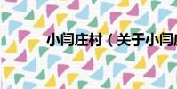 小閆莊村(關于小閆莊村簡介)