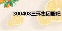 300408三環集團股吧(300408)
