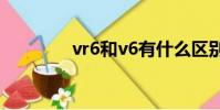 vr6和v6有什么區別(vr6)
