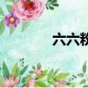 六六粉哪兒能買到（六六粉）
