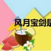 風月寶劍是什么意思（風月寶鑒游戲）