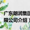 廣東朗潤集團有限公司（關于廣東朗潤集團有限公司介紹）