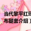 當代黎平紅瑤青布腿套（關于當代黎平紅瑤青布腿套介紹）