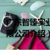 廣東智臻實業有限公司（關于廣東智臻實業有限公司介紹）